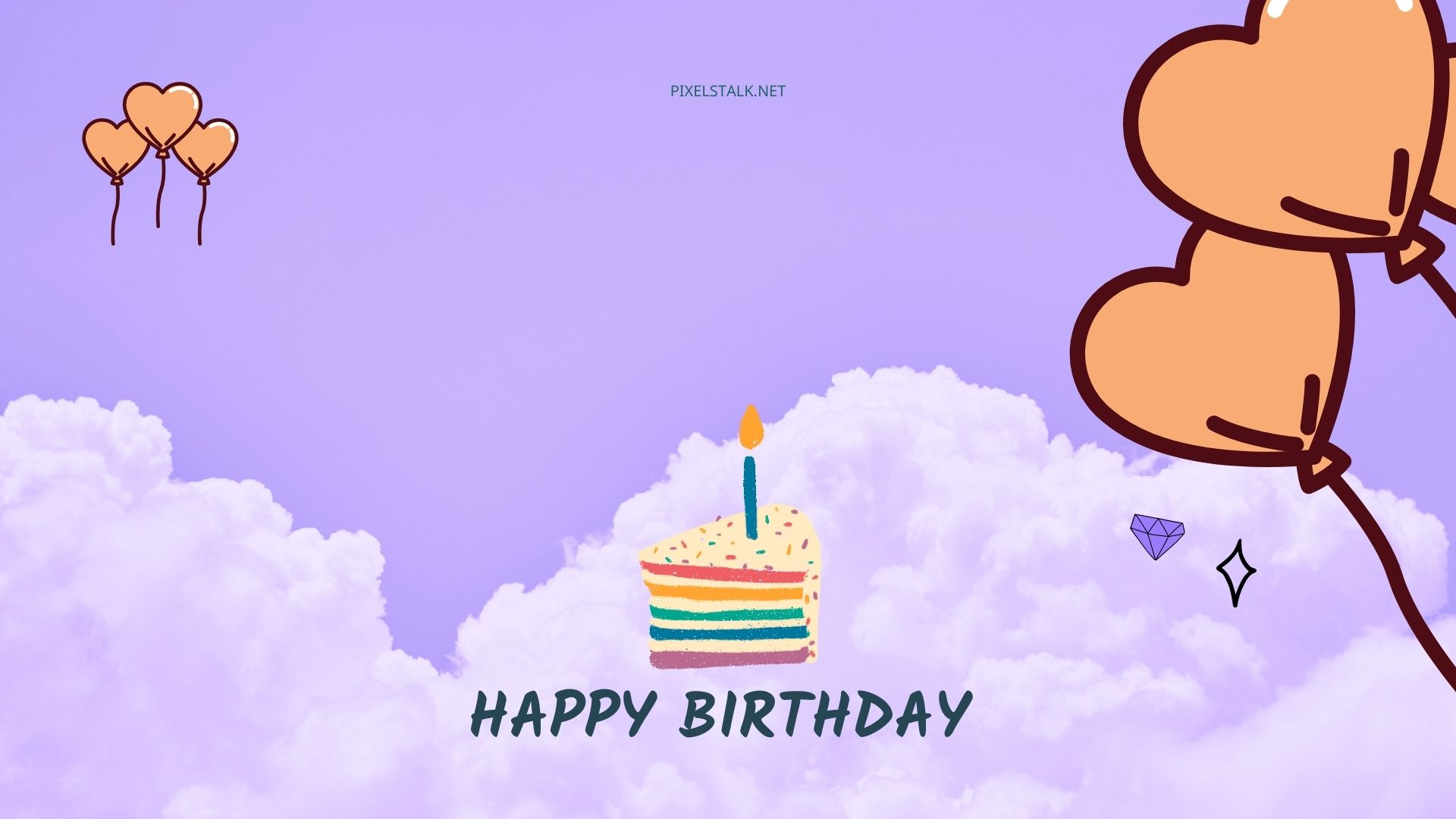 Purple Happy Birthday Images Wallpapers