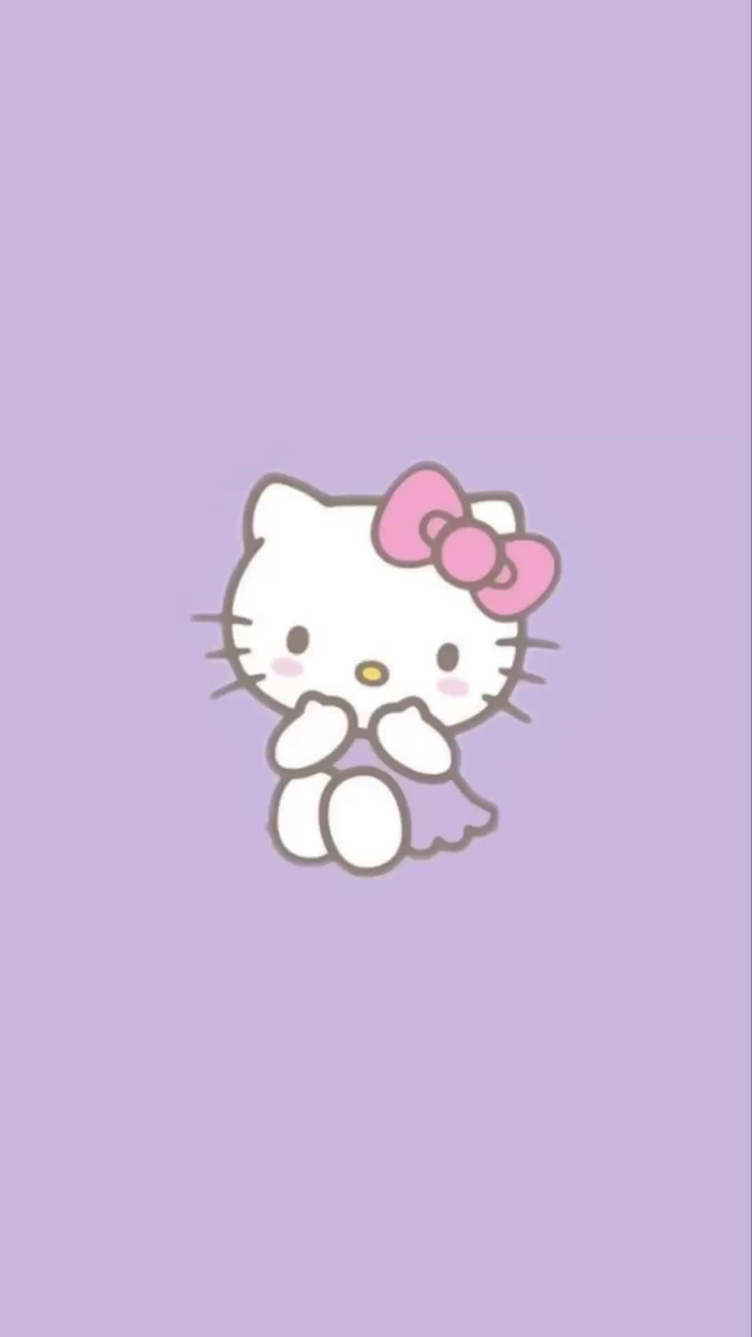 Purple Hello Kitty Wallpapers