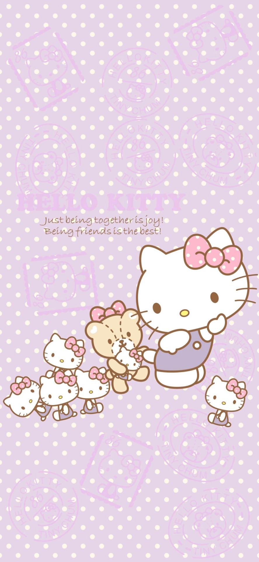 Purple Hello Kitty Wallpapers