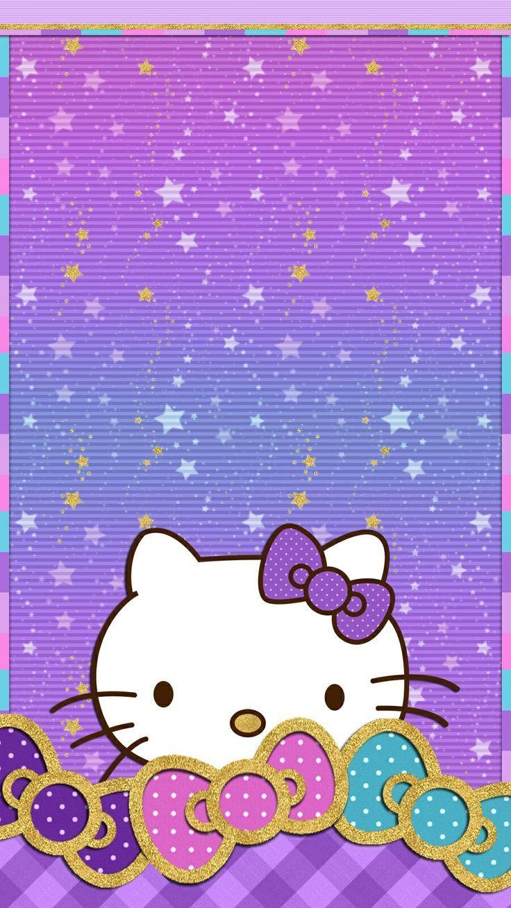 Purple Hello Kitty Wallpapers