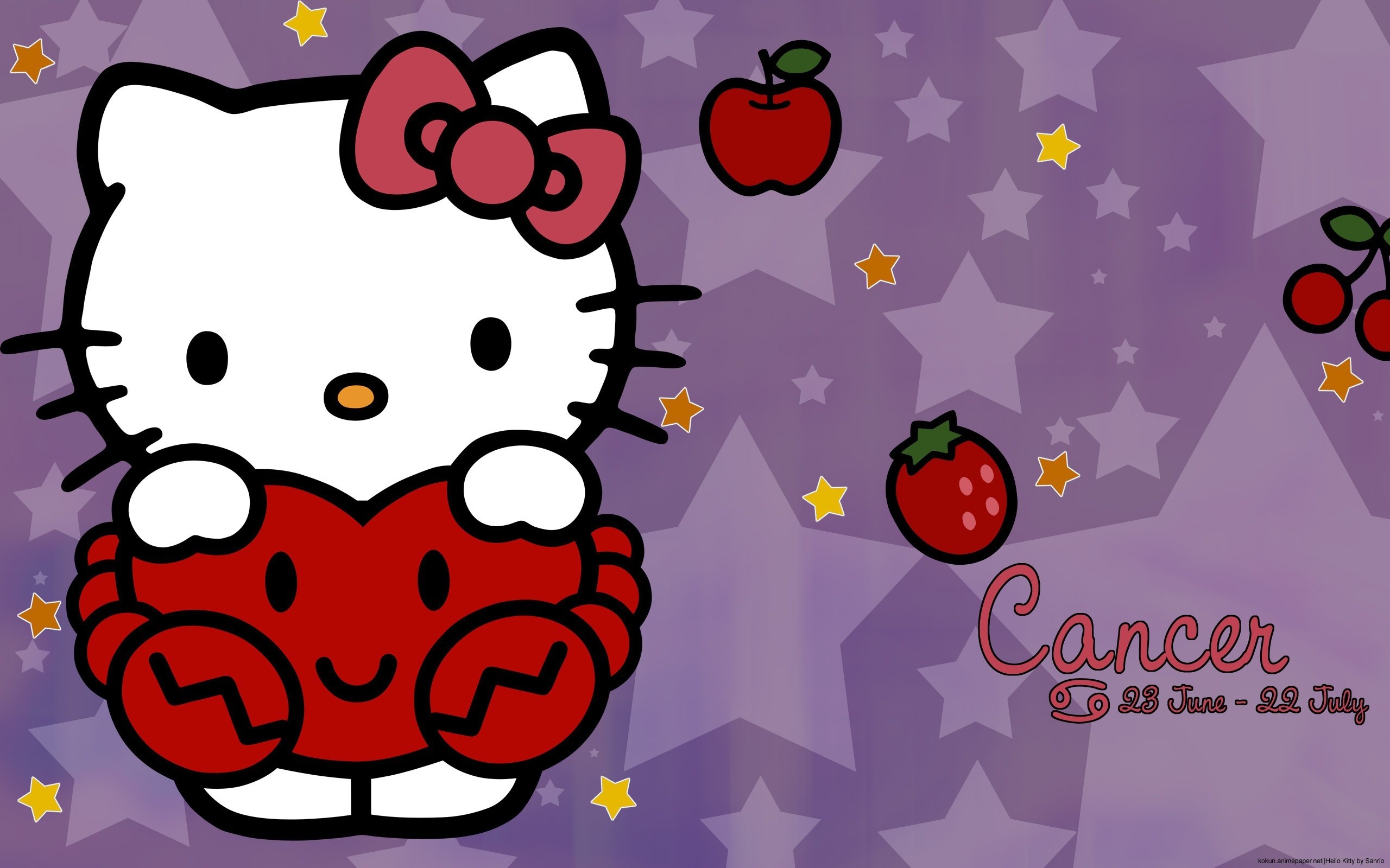 Purple Hello Kitty Wallpapers