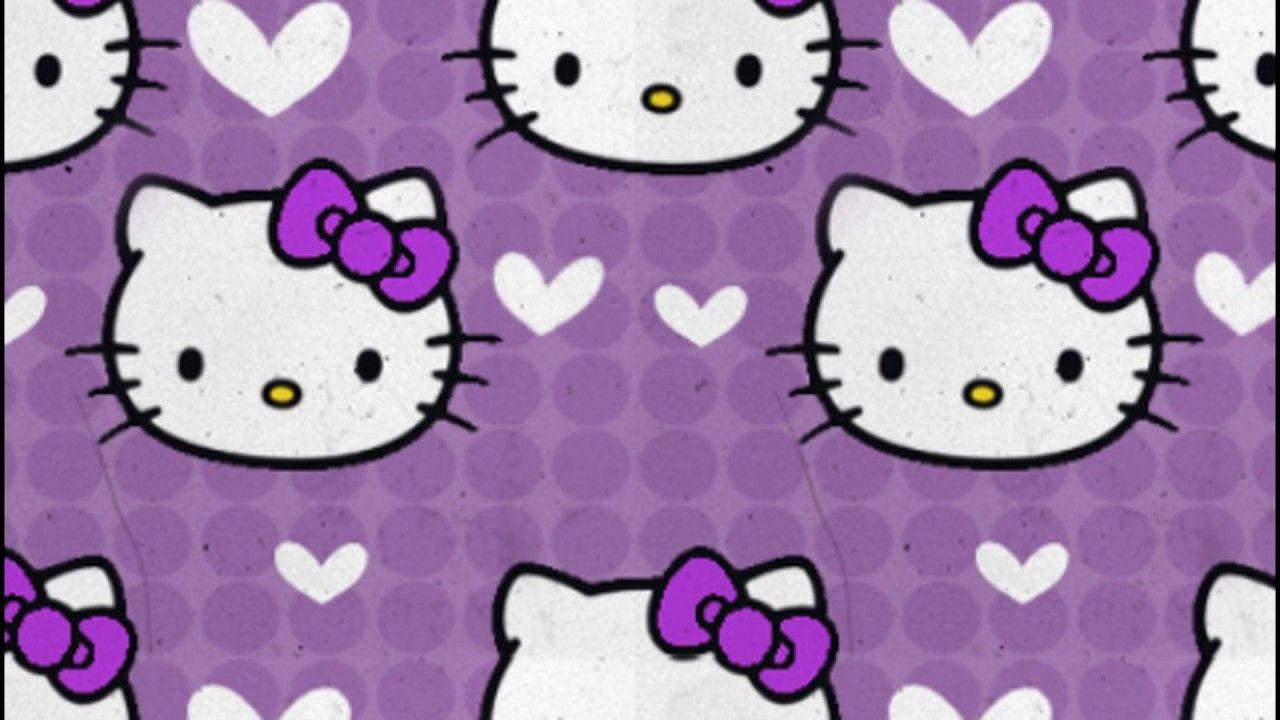 Purple Hello Kitty Wallpapers