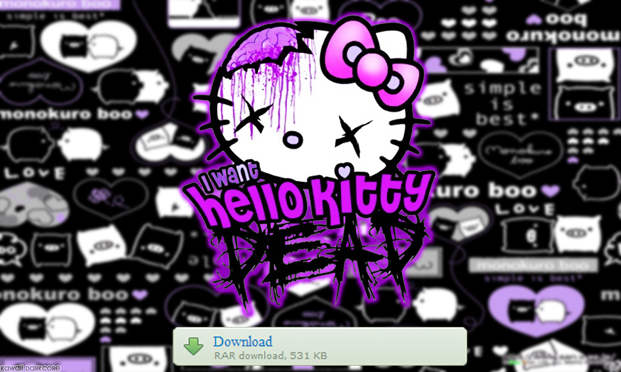 Purple Hello Kitty Wallpapers