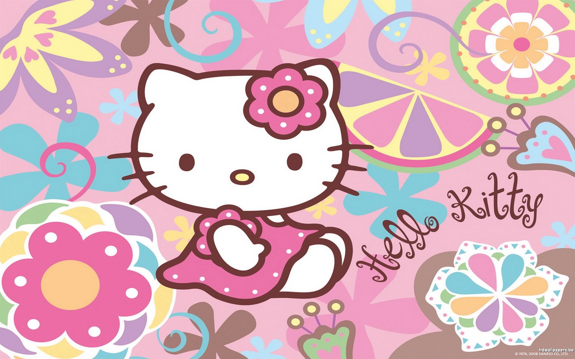 Purple Hello Kitty Wallpapers