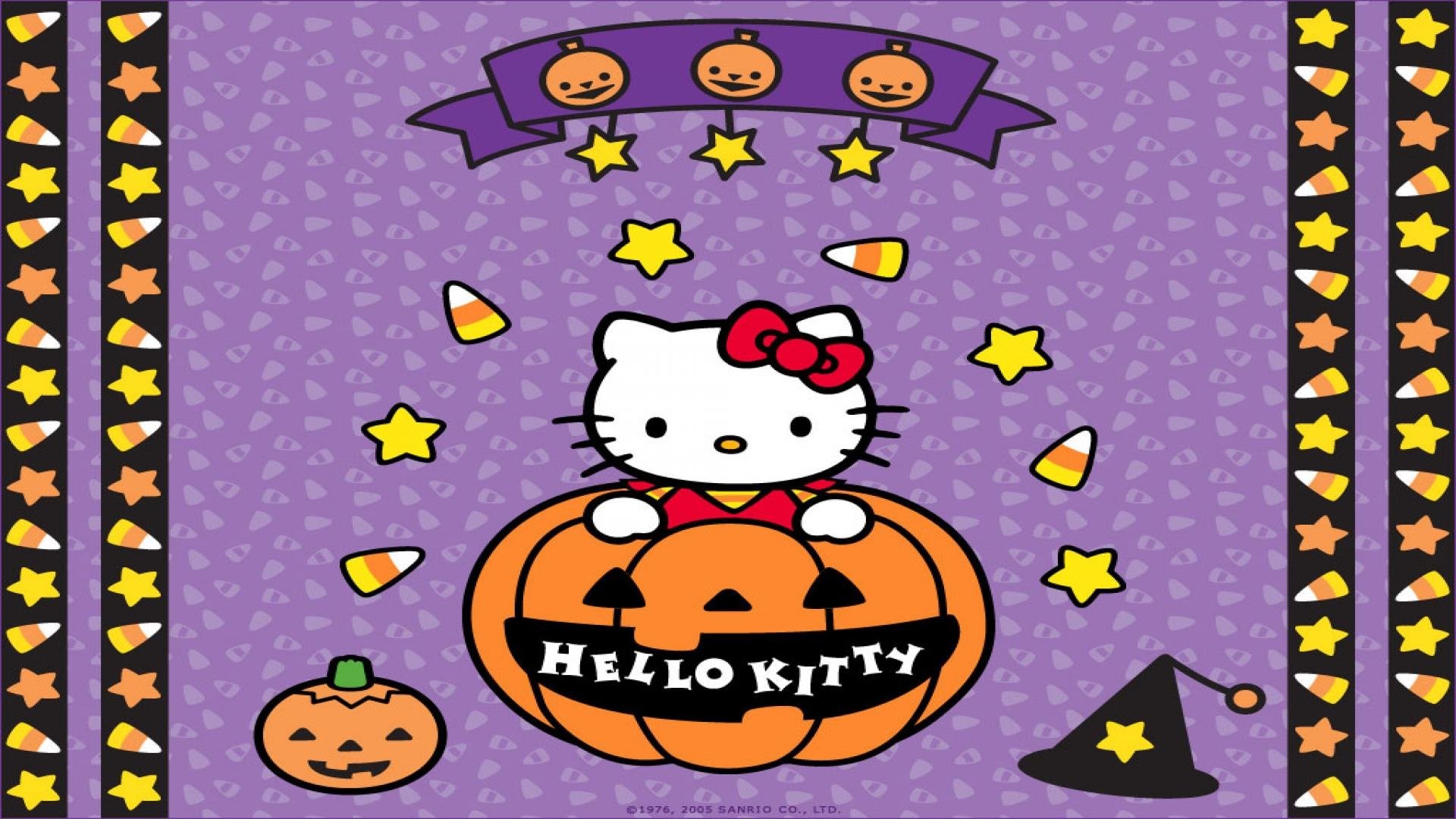 Purple Hello Kitty Wallpapers