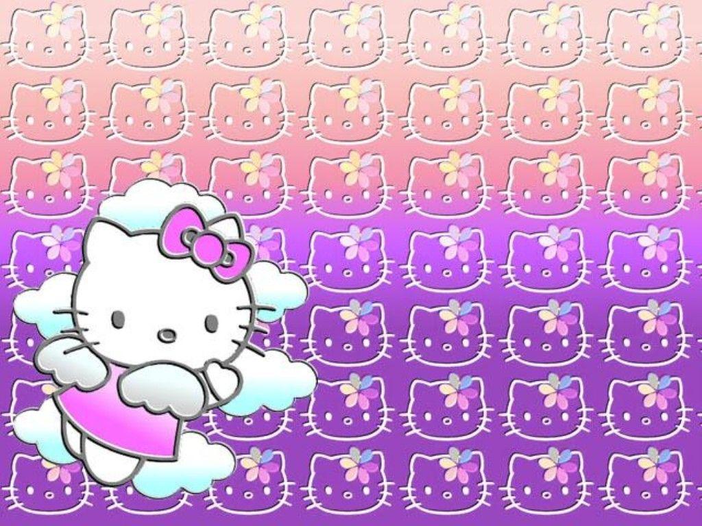 Purple Hello Kitty Wallpapers