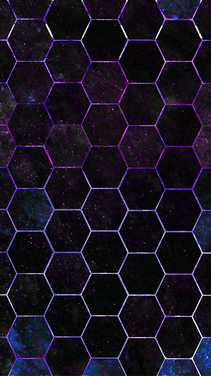 Purple Hexagon Wallpapers