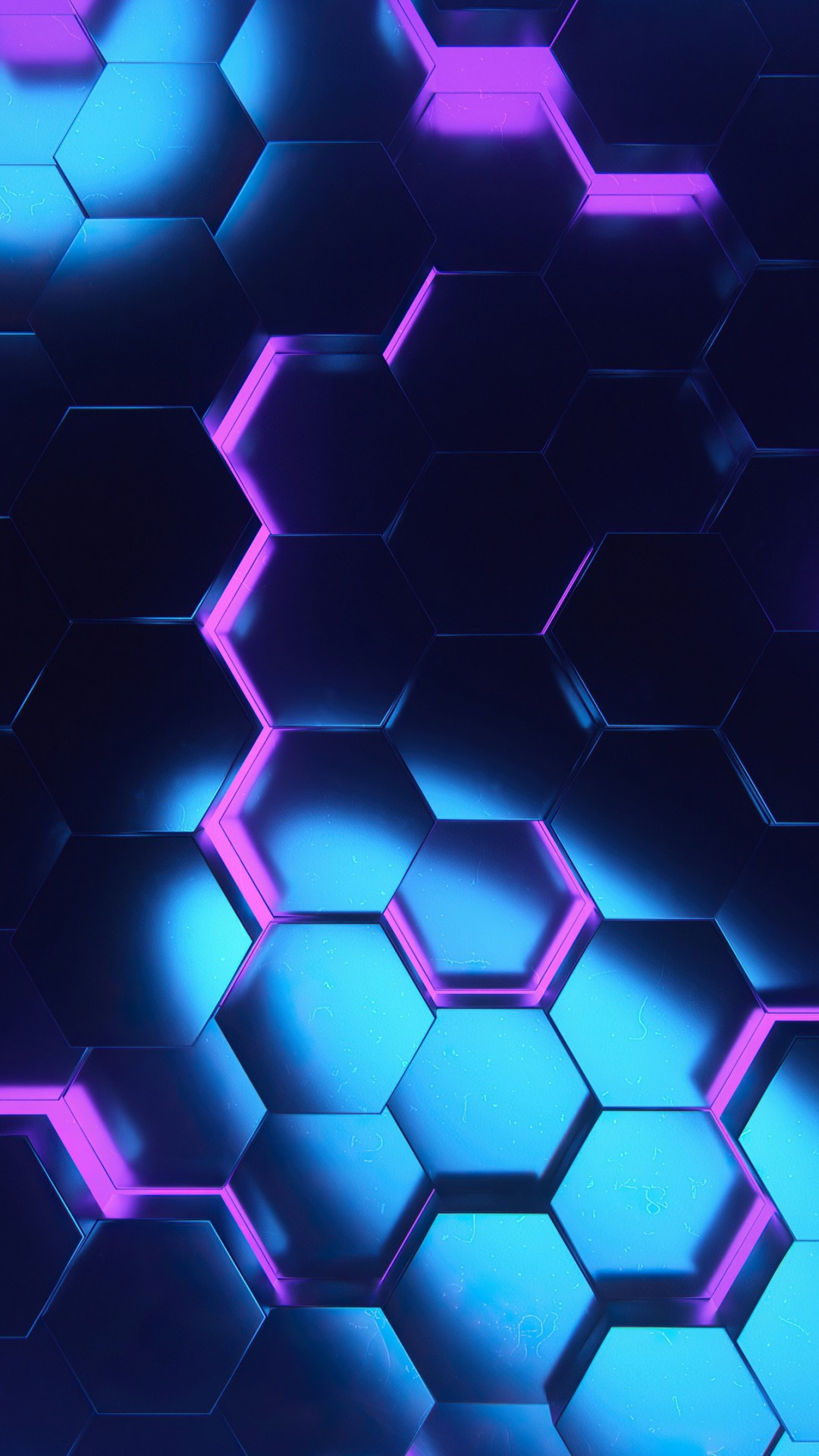 Purple Hexagon Wallpapers