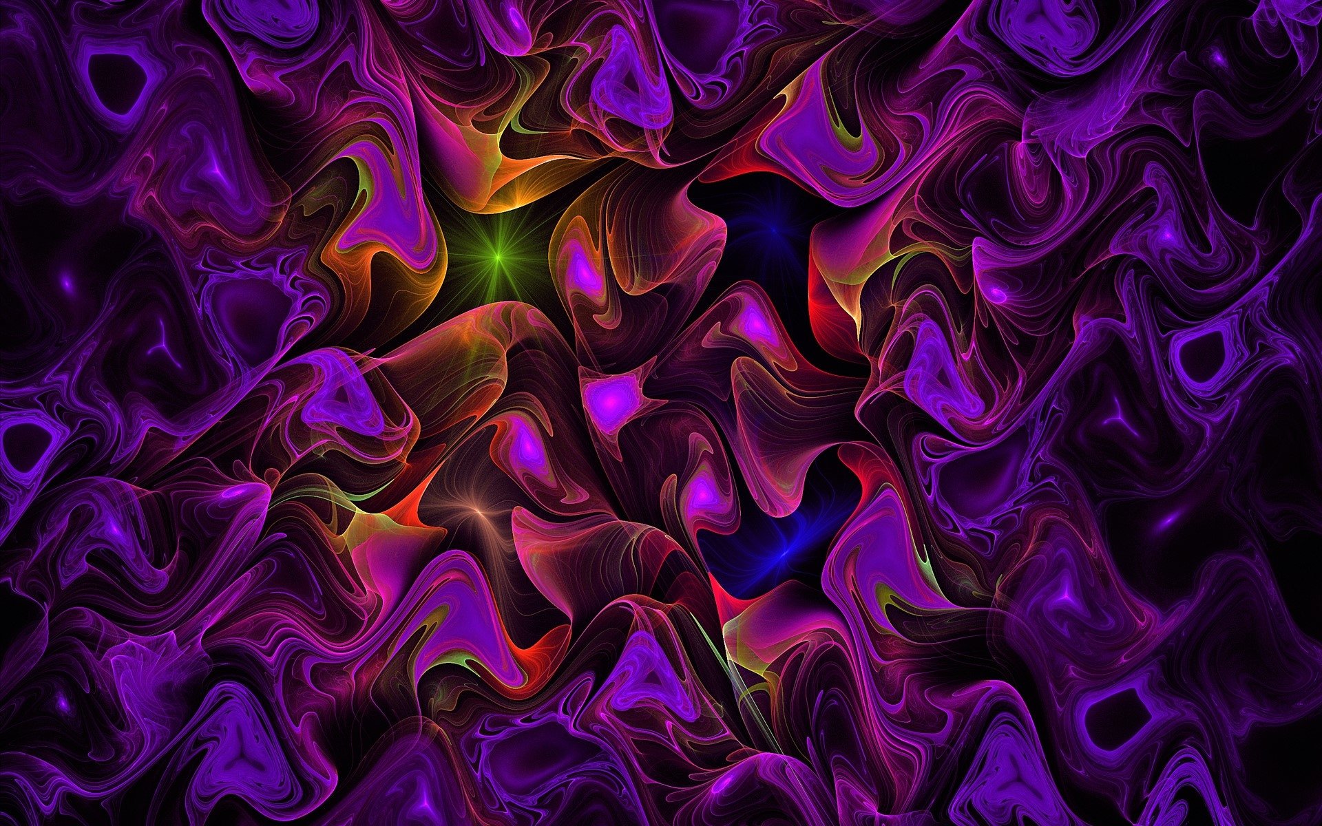 Purple Hysteresis Abstract Wallpapers