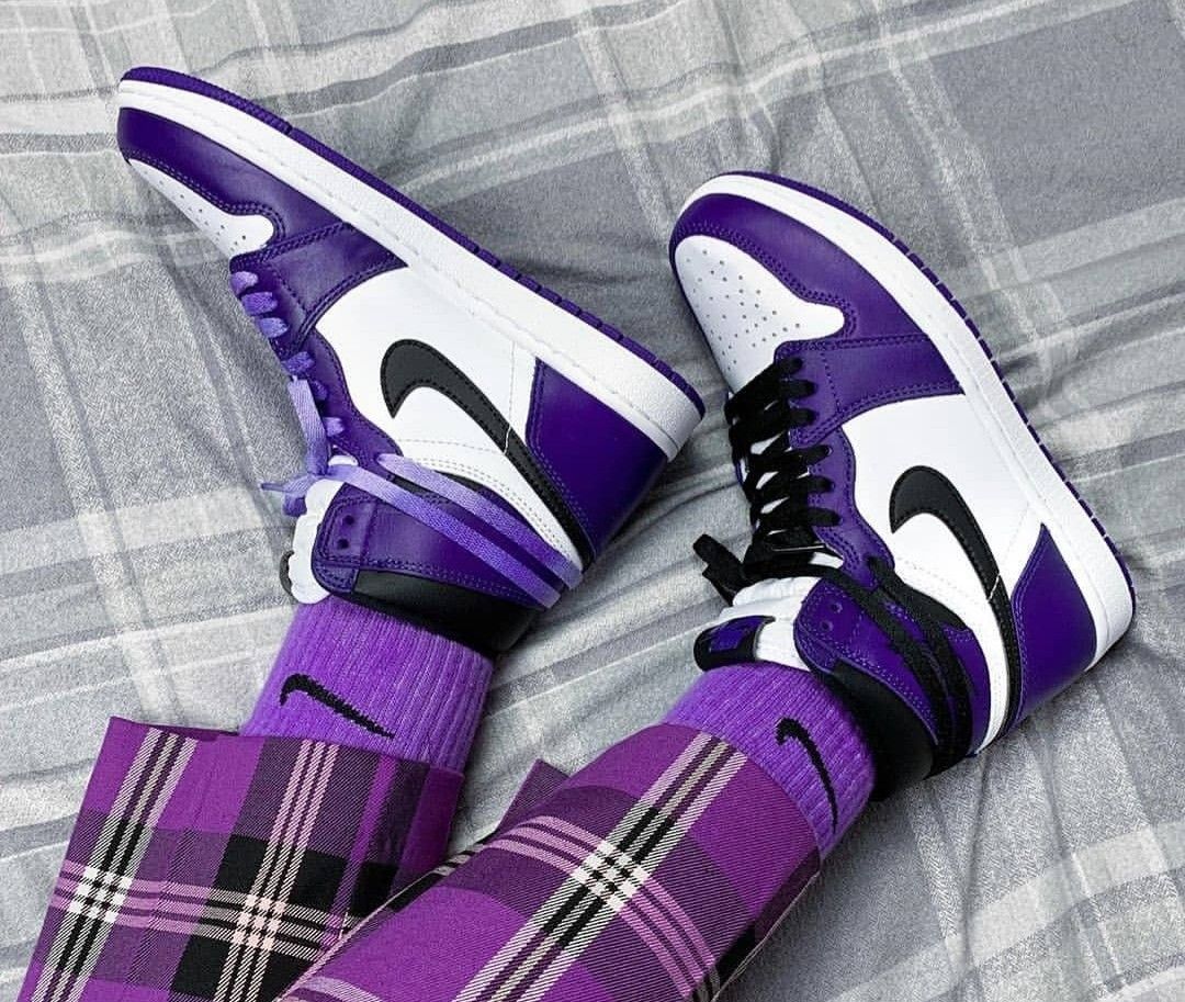 Purple Jordan 1 Wallpapers