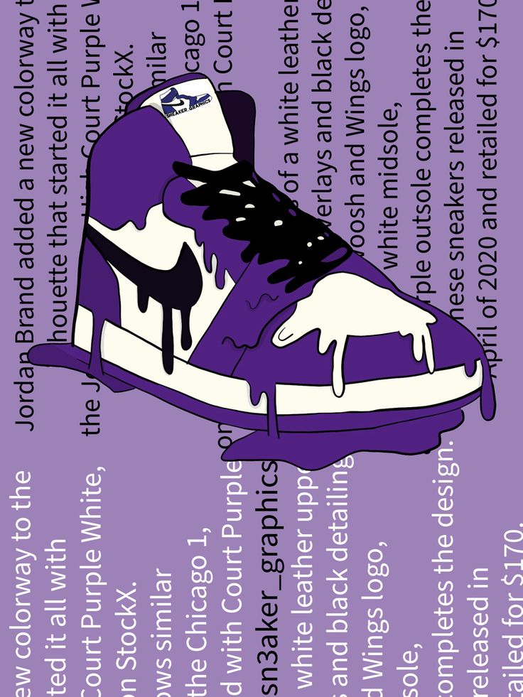 Purple Jordan 1 Wallpapers