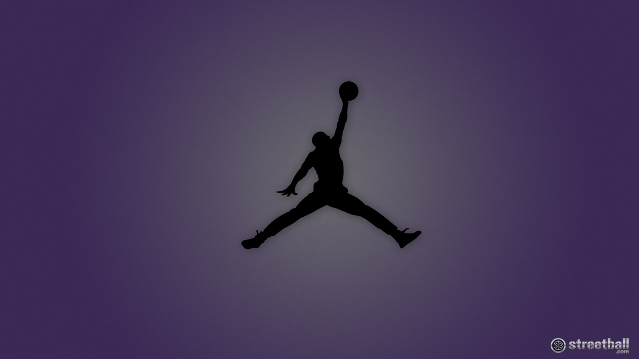 Purple Jordan Logo Wallpapers