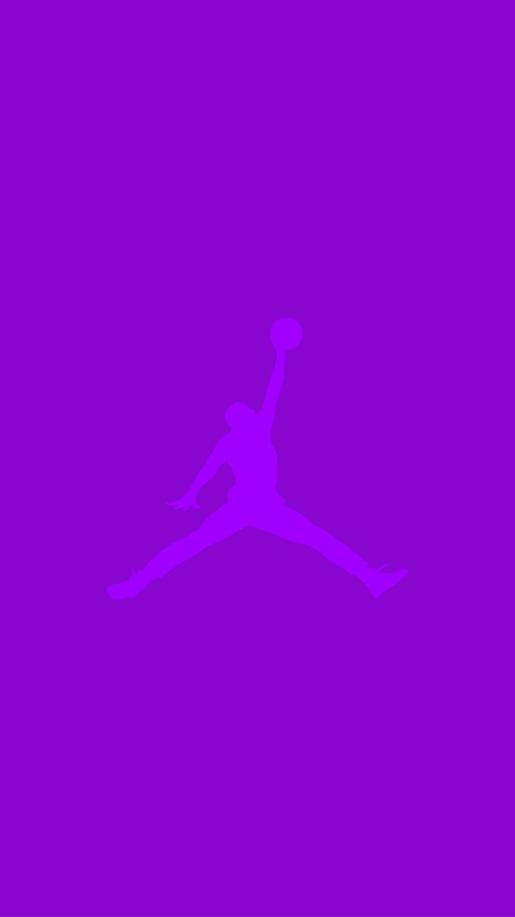 Purple Jordan Logo Wallpapers