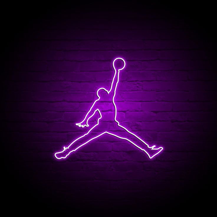 Purple Jordan Logo Wallpapers