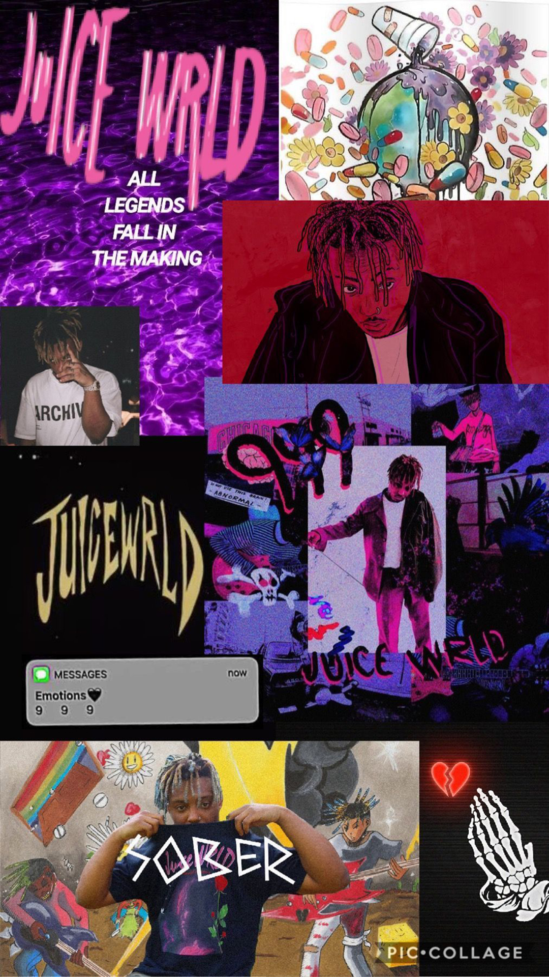 Purple Juice Wrld Wallpapers