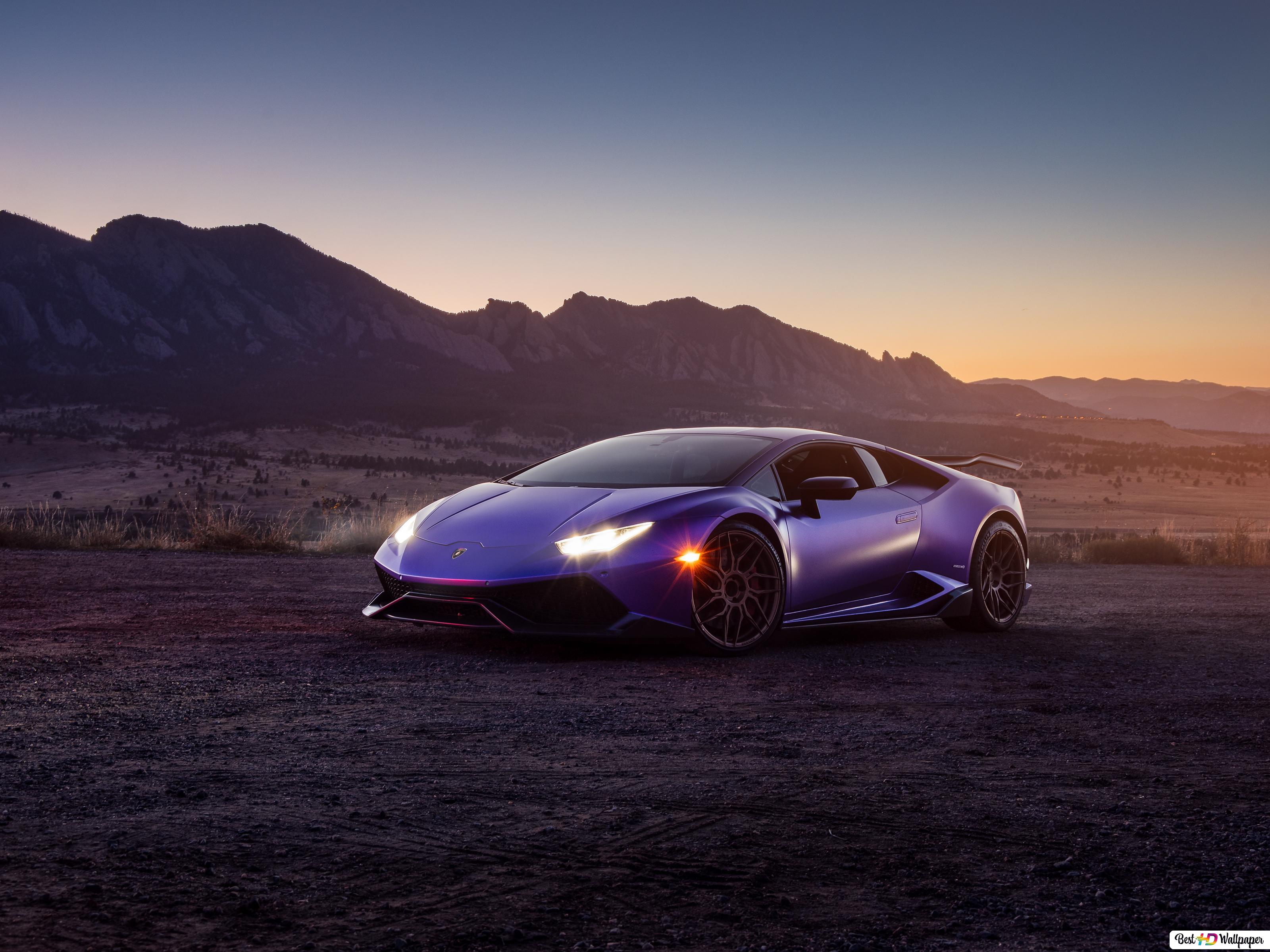 Purple Lamborghini Wallpapers