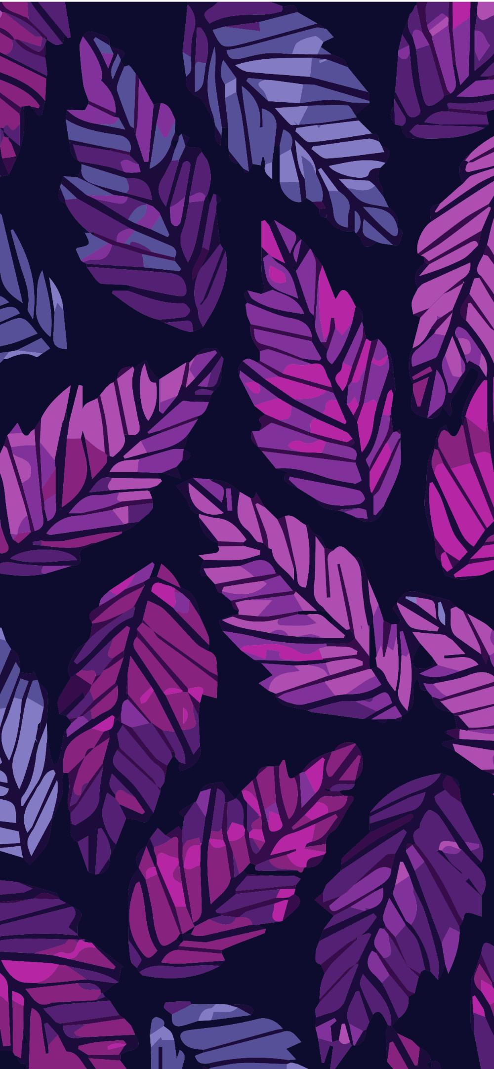 Purple Leaf Wallpapers