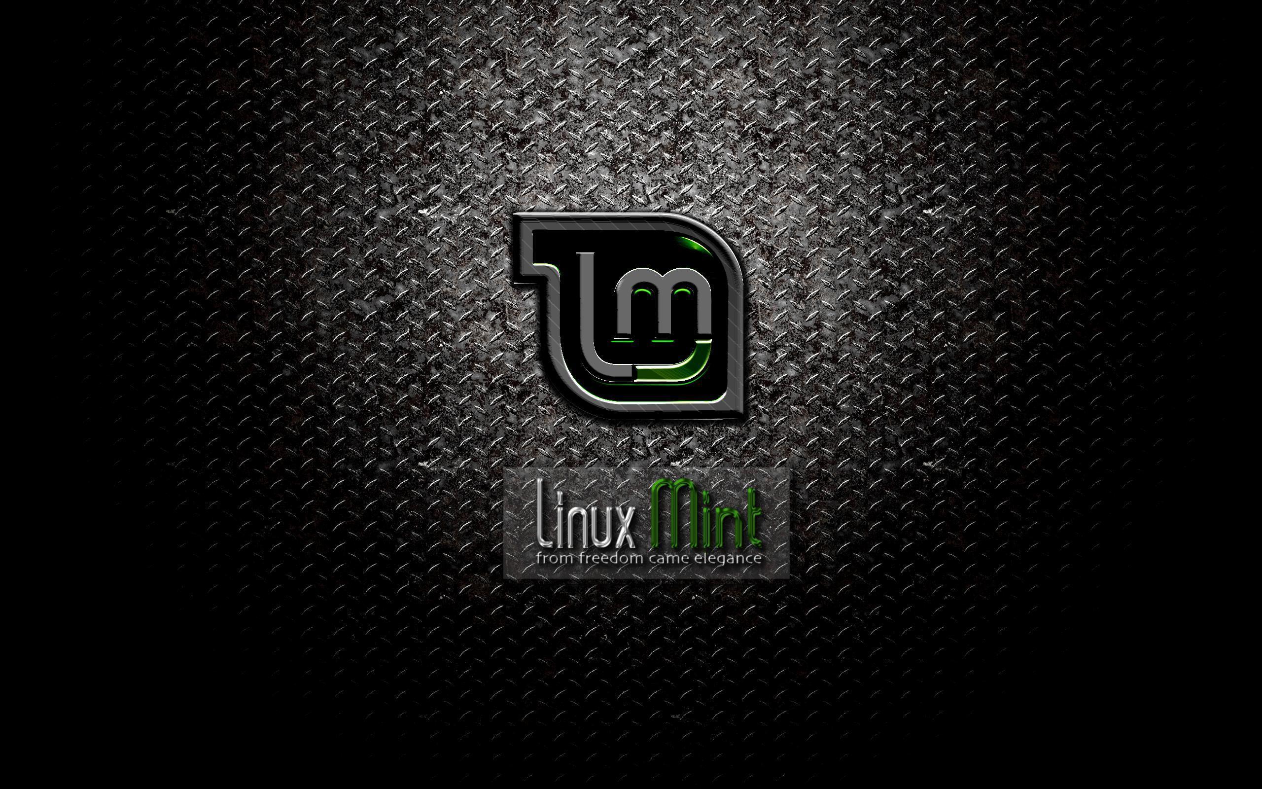 Purple Linux Mint Art Wallpapers