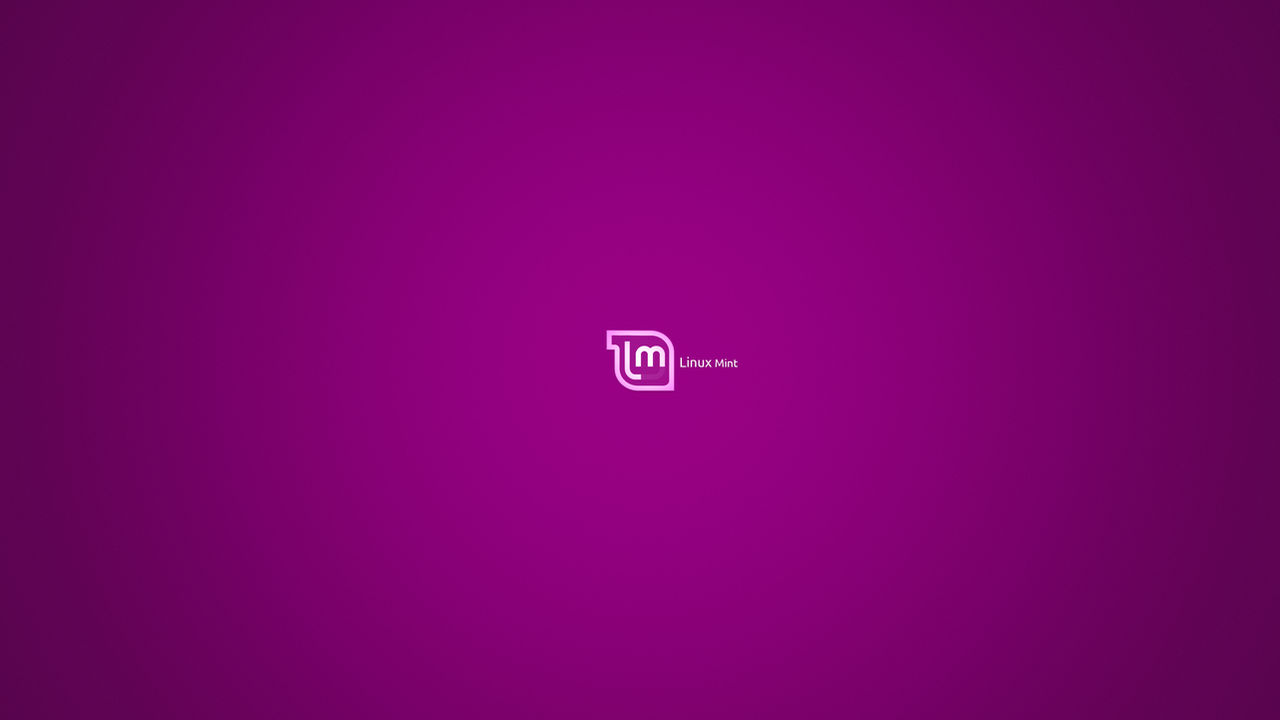 Purple Linux Mint Art Wallpapers