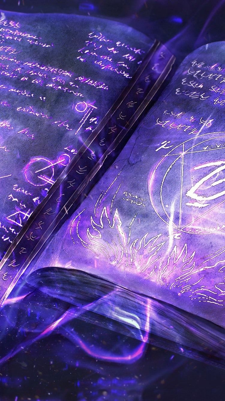 Purple Magic Background
