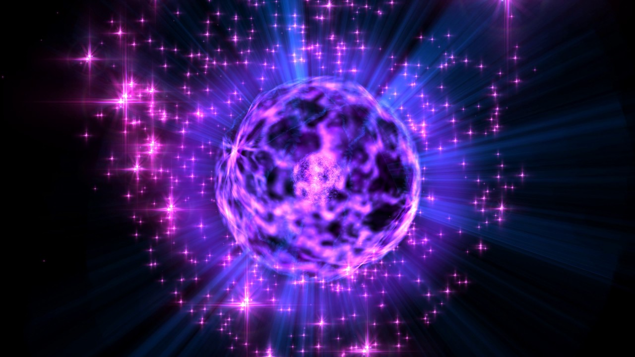 Purple Magic Background