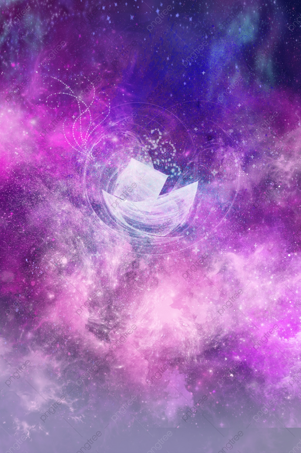 Purple Magic Background