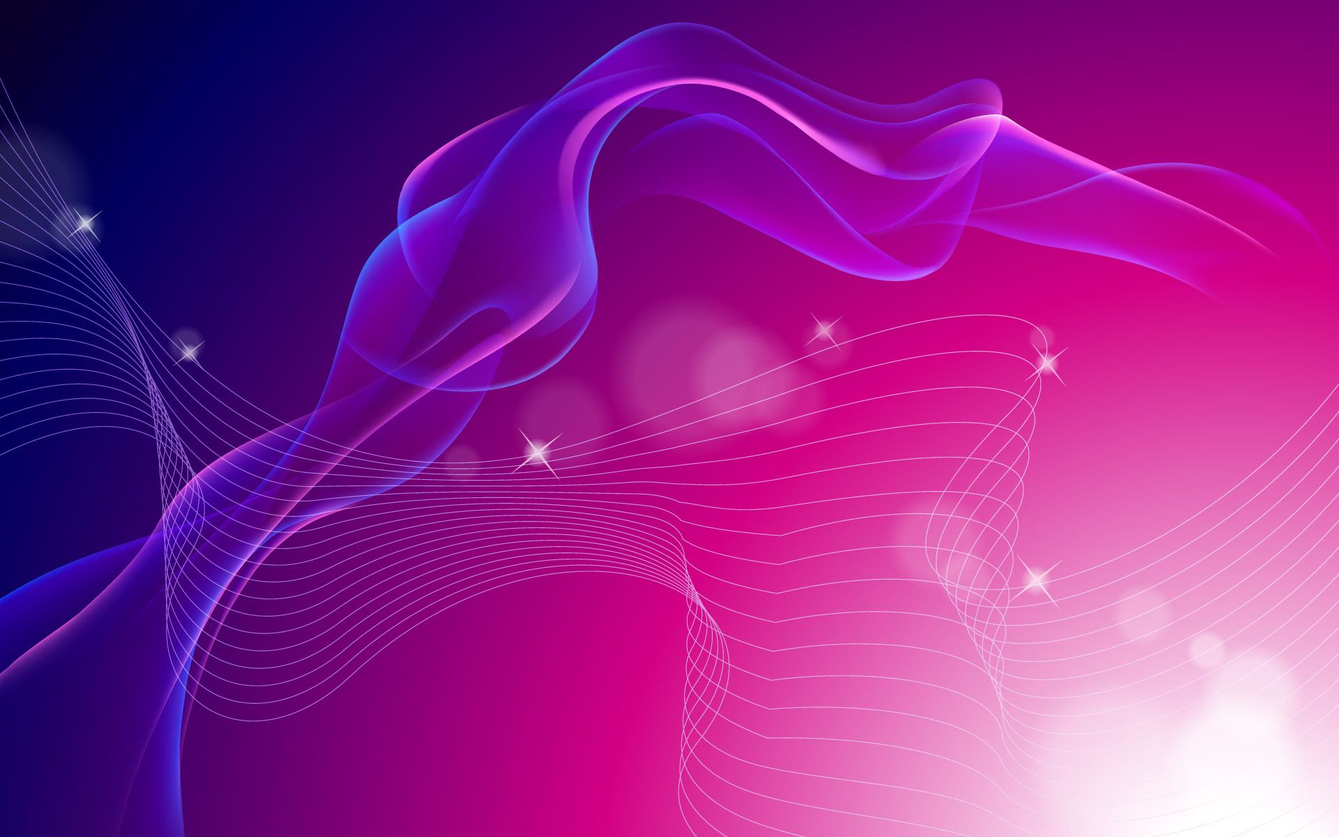 Purple Oval Waves Wallpapers