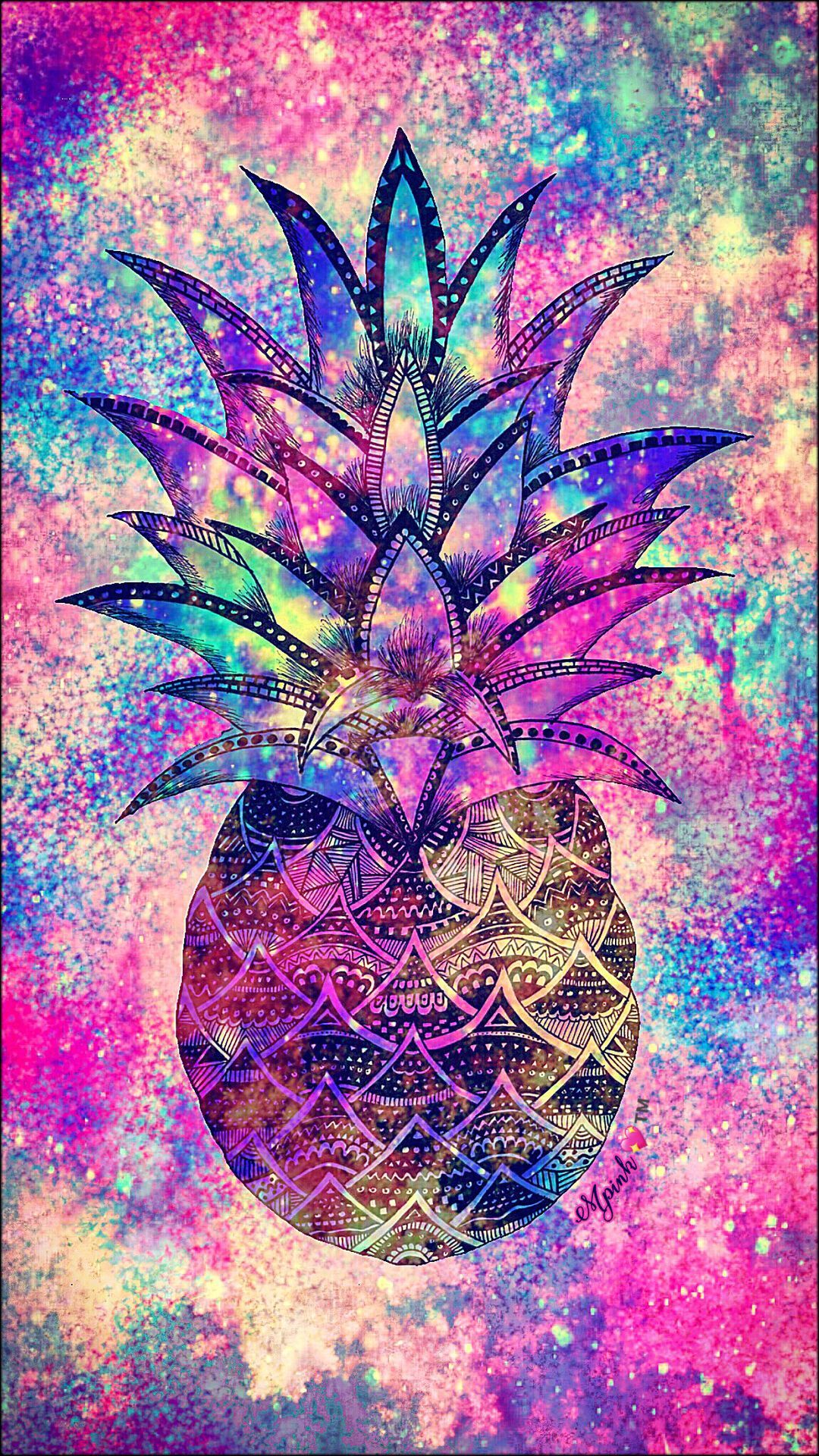 Purple Pineapple Wallpapers