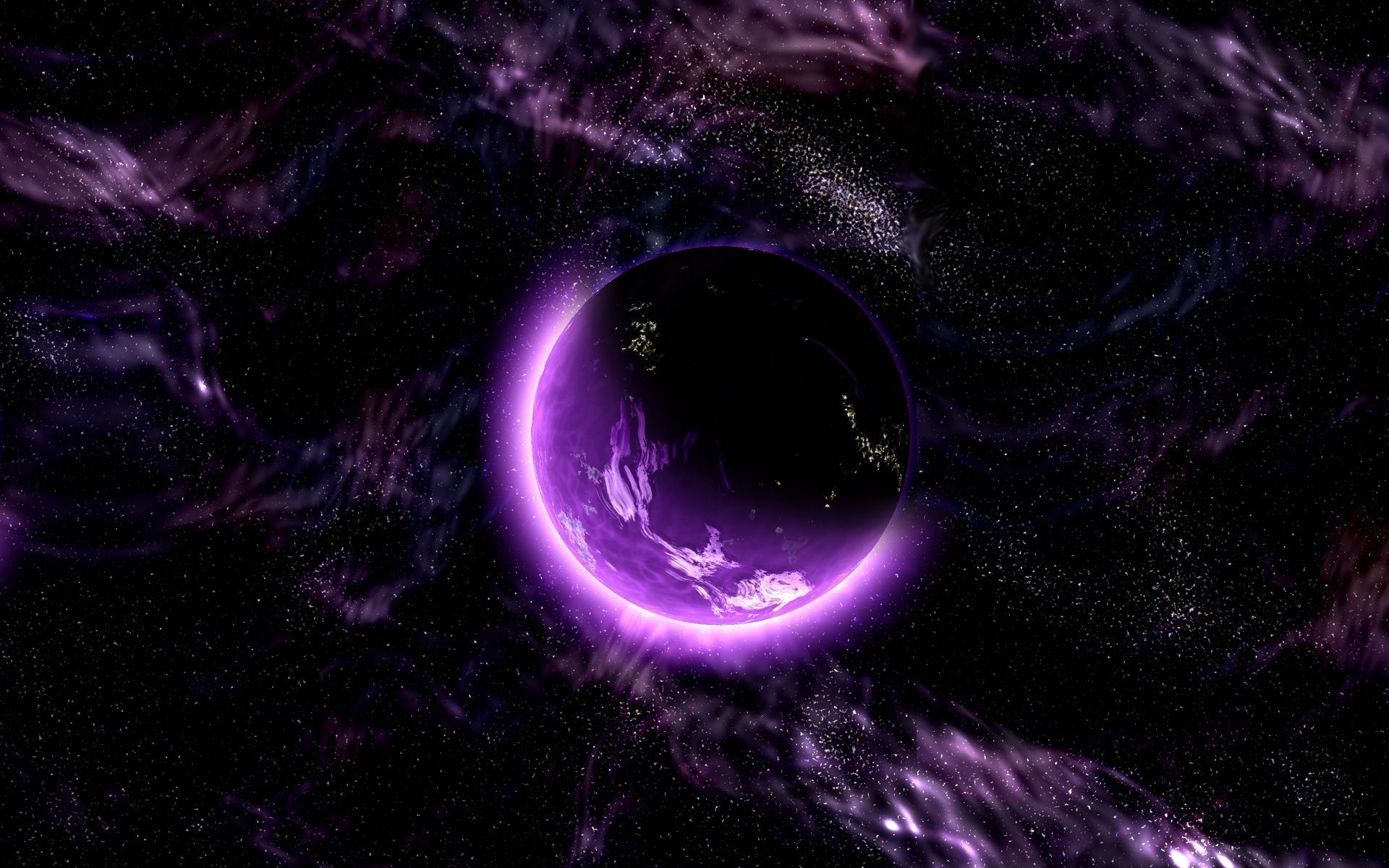 Purple Planet Wallpapers