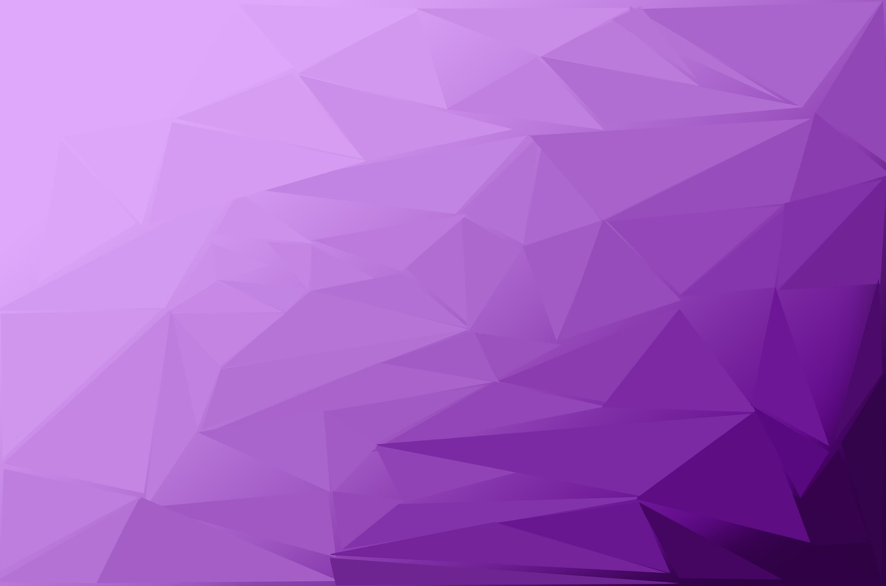 Purple Polygon Background