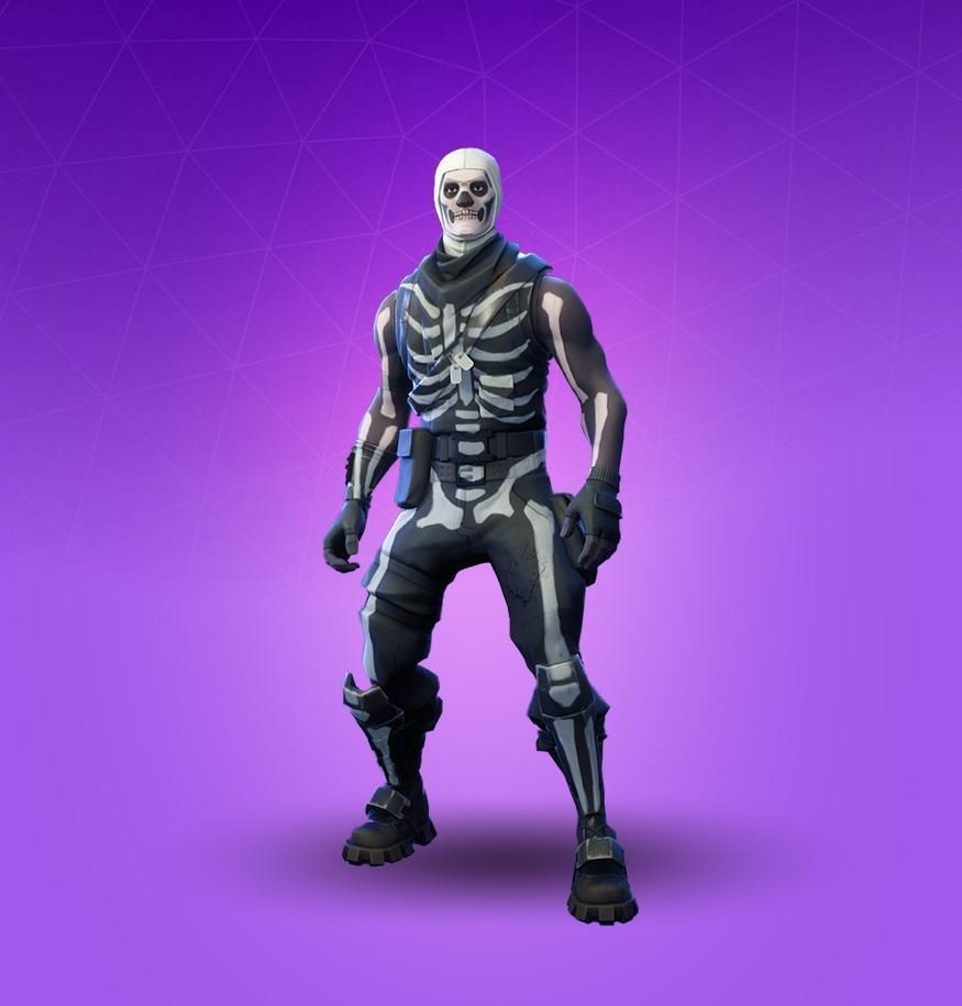 Purple Skull Trooper Wallpapers