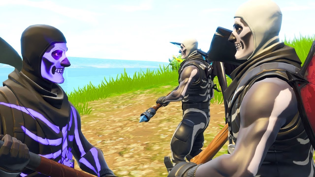 Purple Skull Trooper Wallpapers