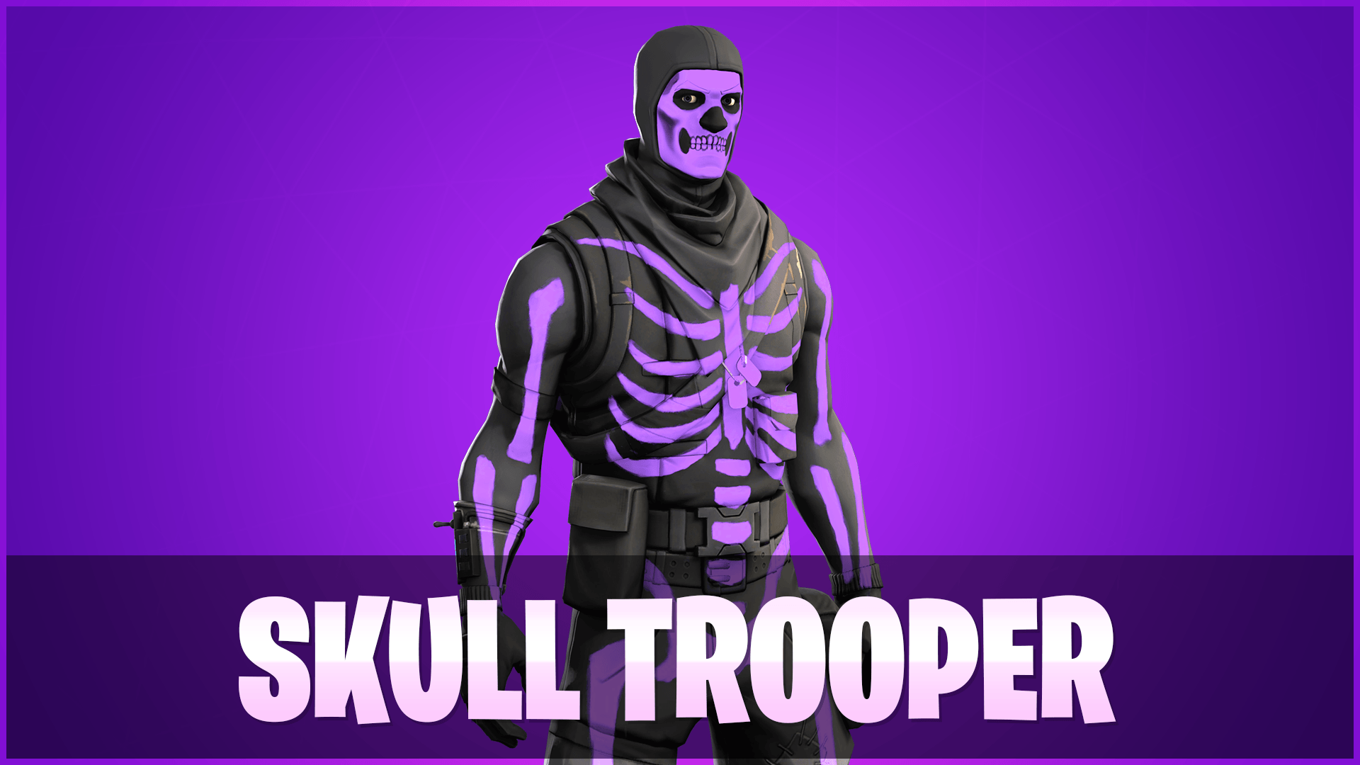 Purple Skull Trooper Wallpapers