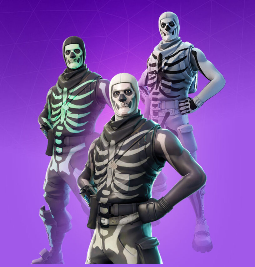 Purple Skull Trooper Wallpapers