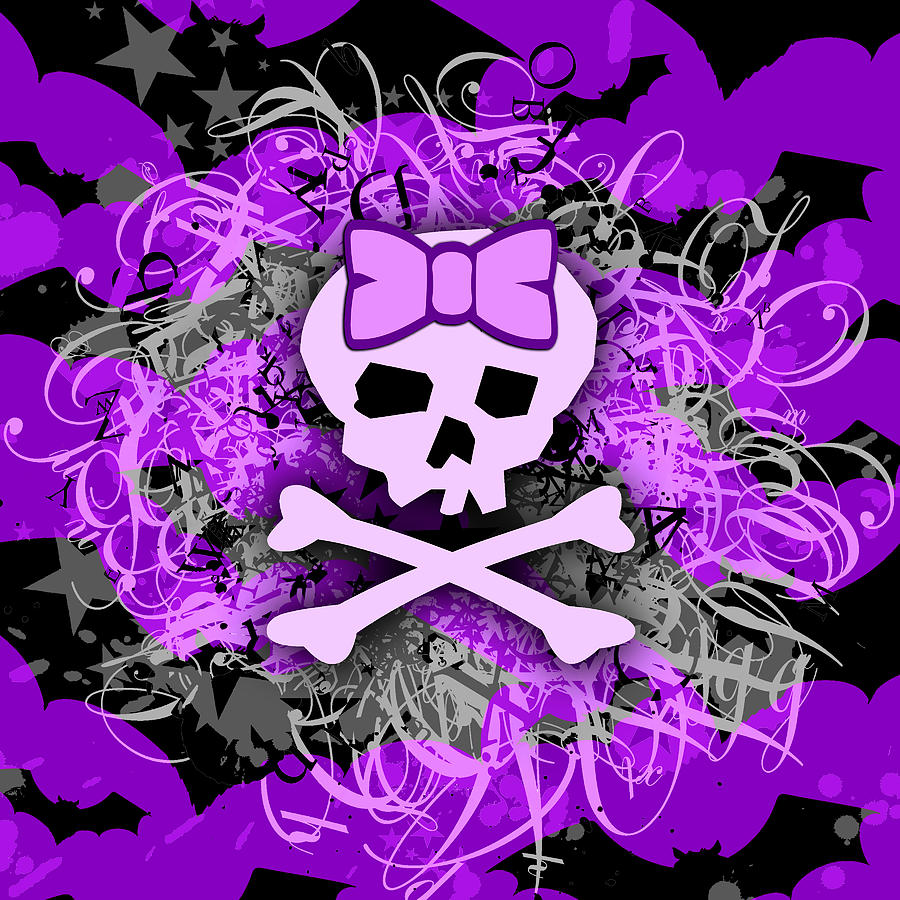 Purple Skull Wallpapers