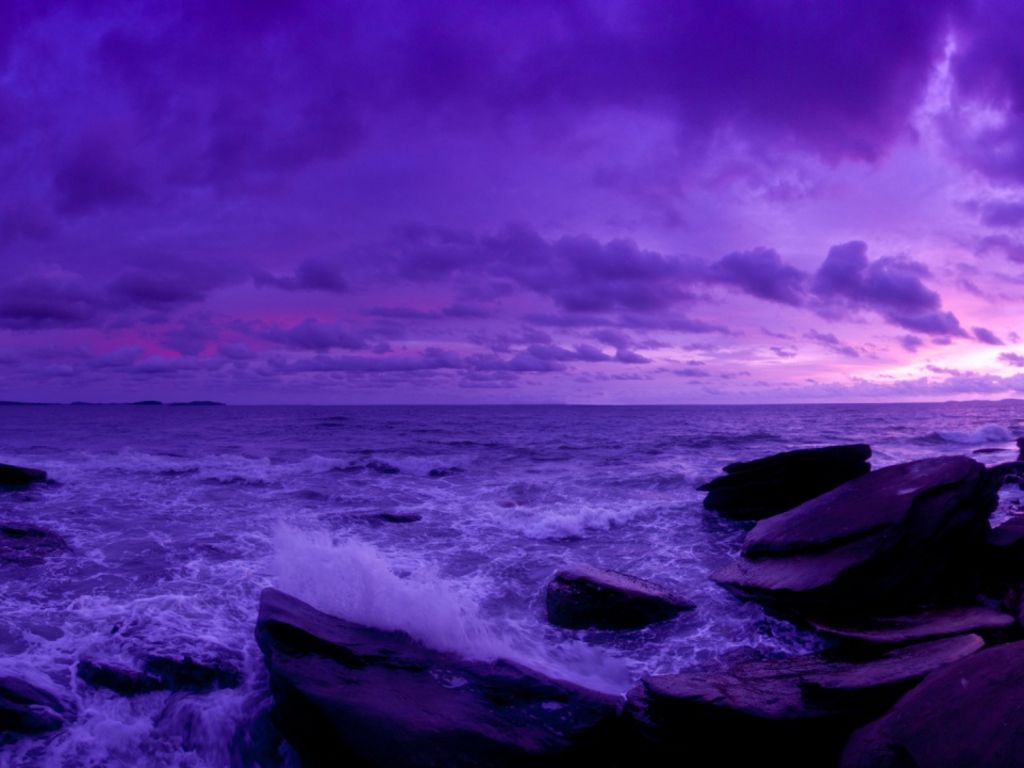 Purple Sunset Wallpapers