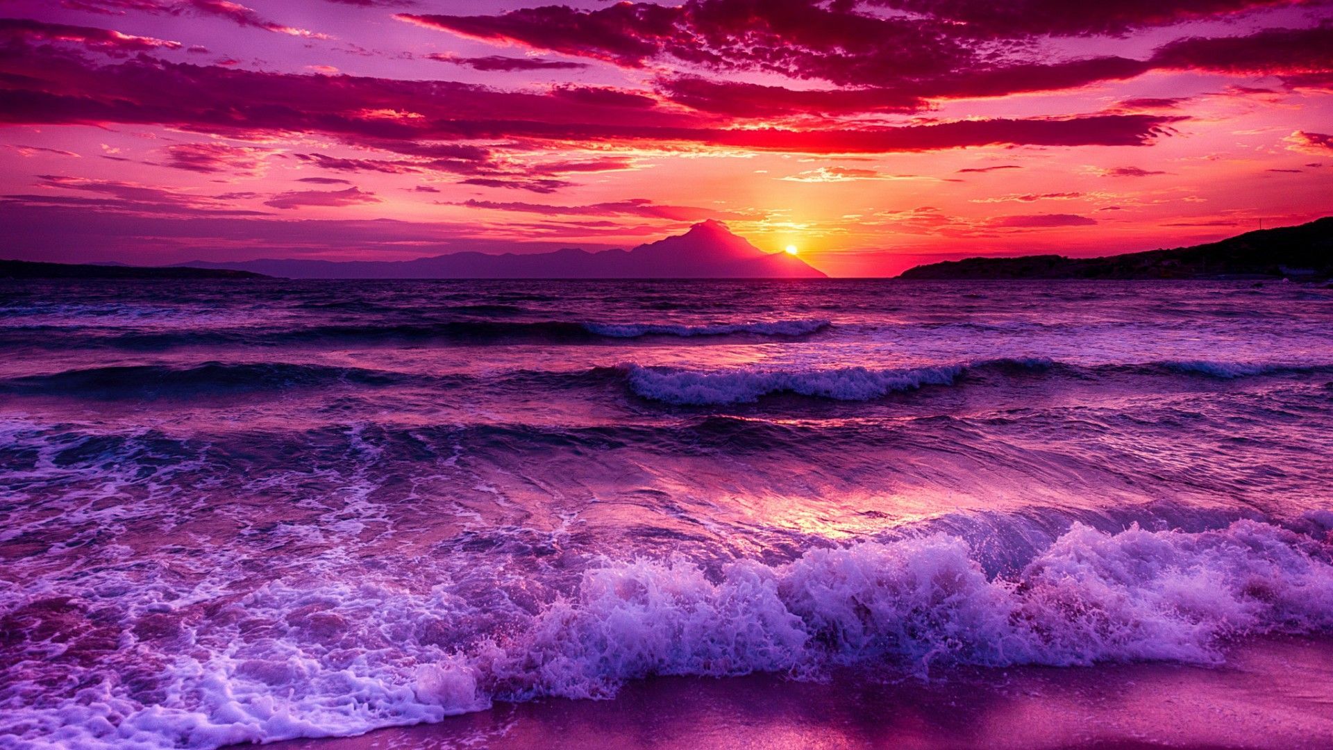 Purple Sunset Wallpapers