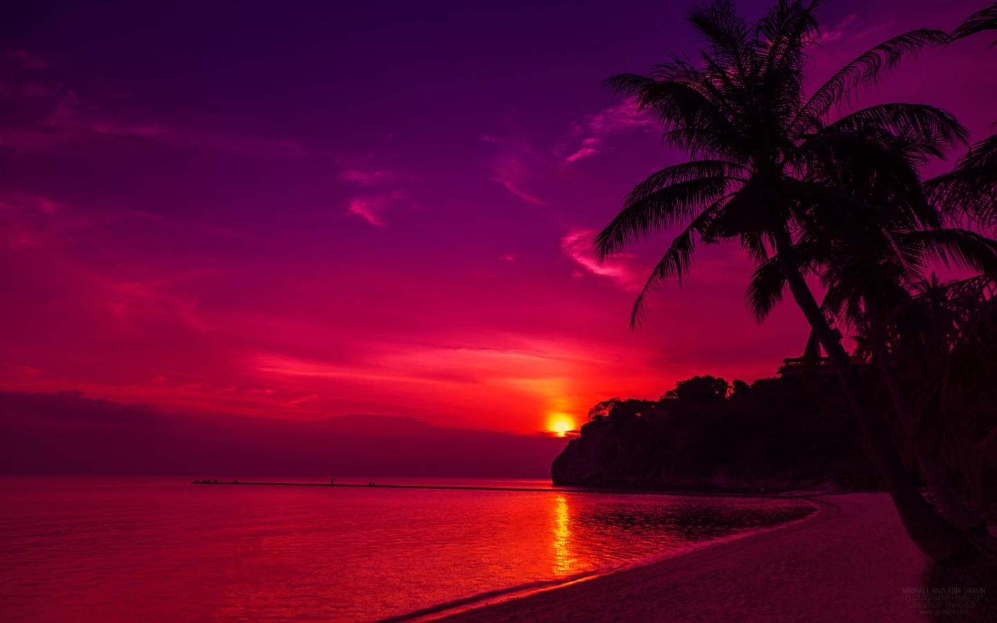 Purple Sunset Wallpapers