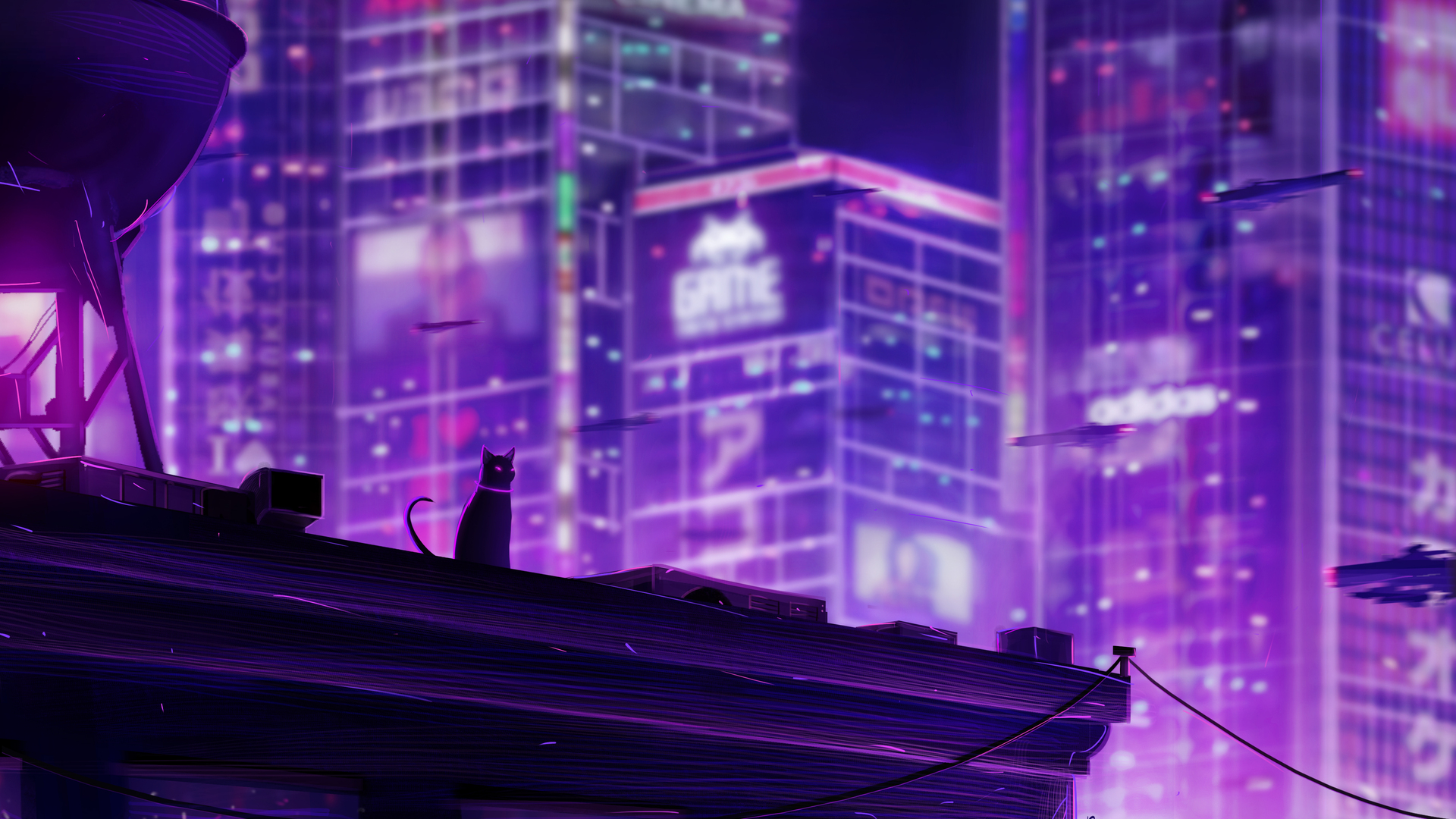 Purple Tokyo Wallpapers