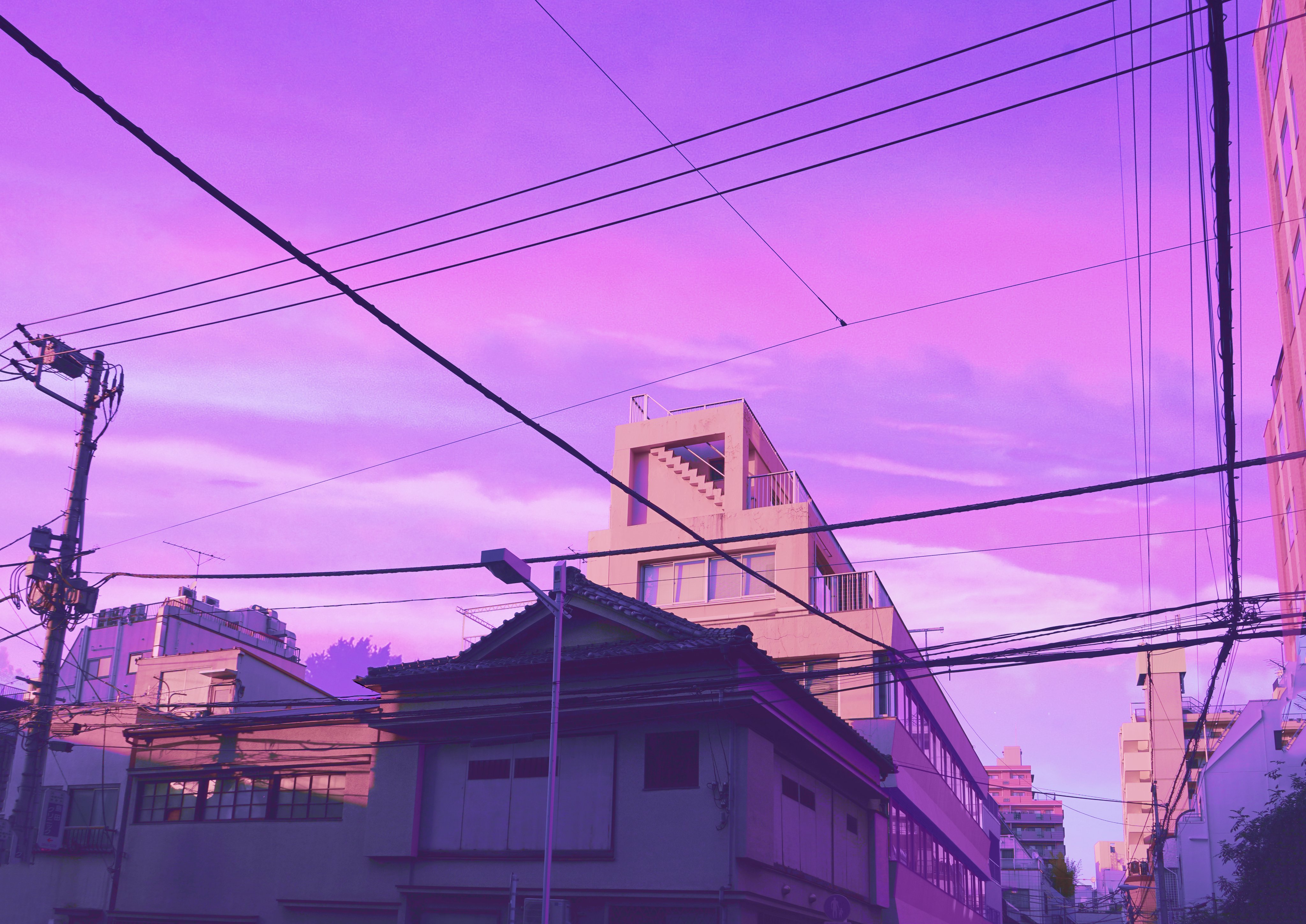 Purple Tokyo Wallpapers