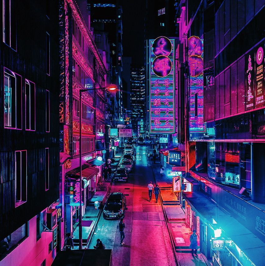 Purple Tokyo Wallpapers