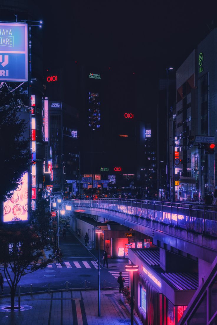 Purple Tokyo Wallpapers