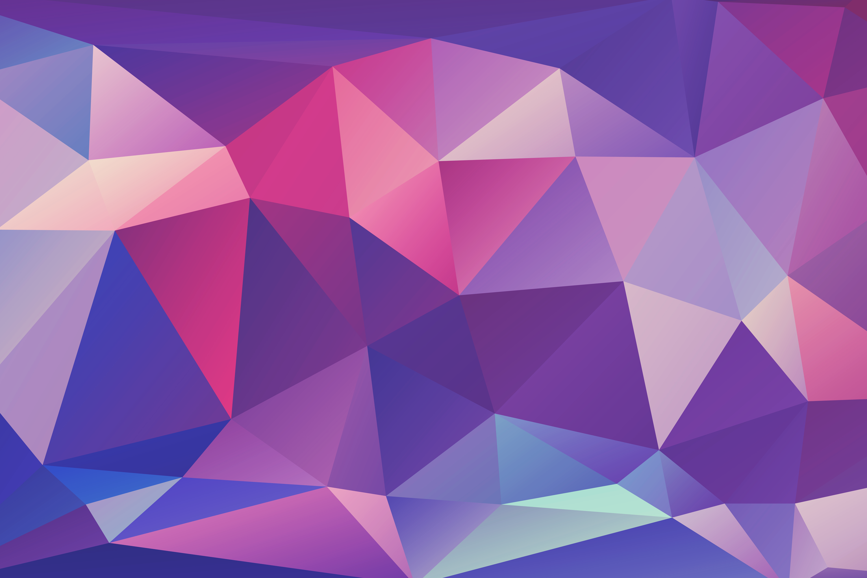 Purple Triangle Background