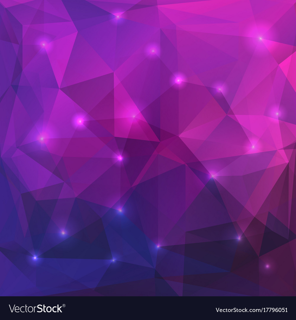 Purple Triangle Background