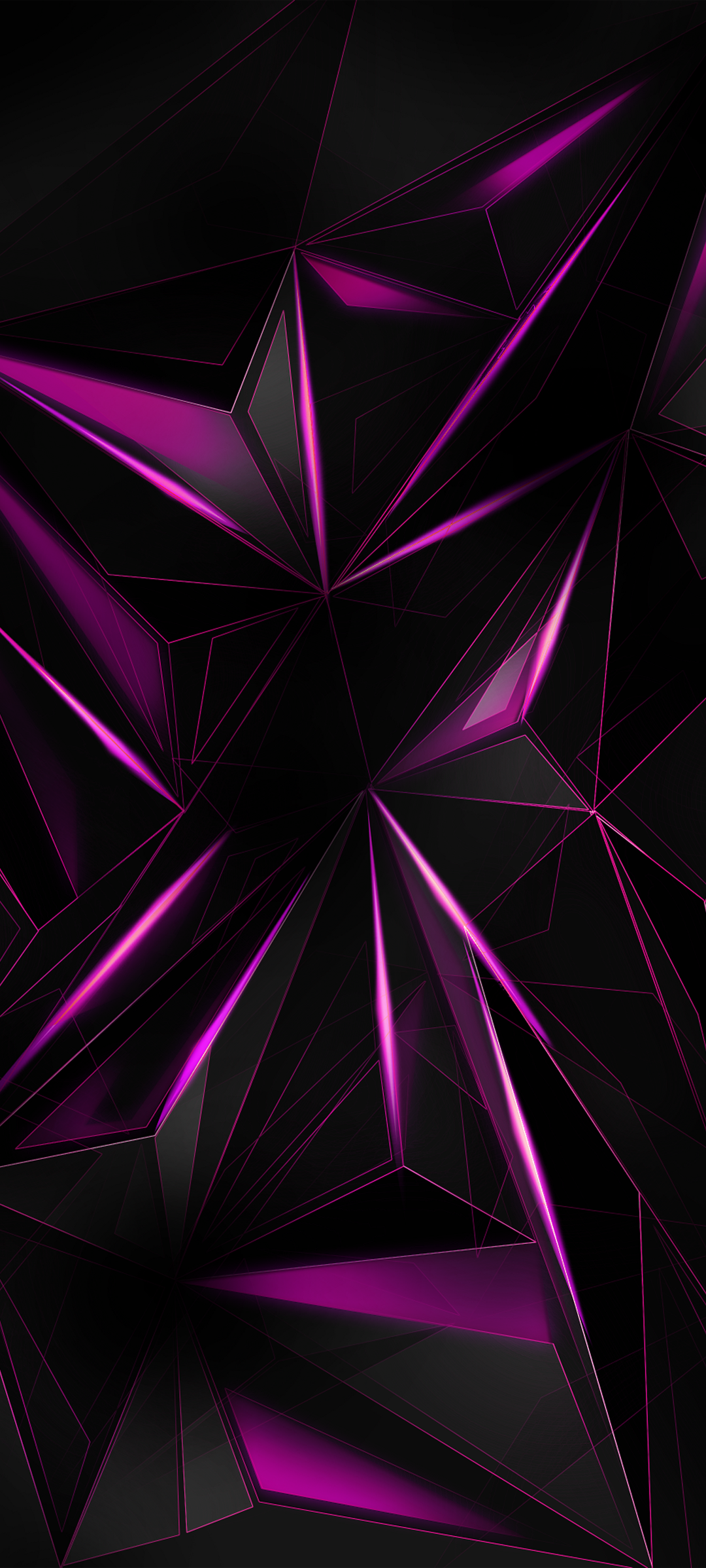 Purple Triangle Background