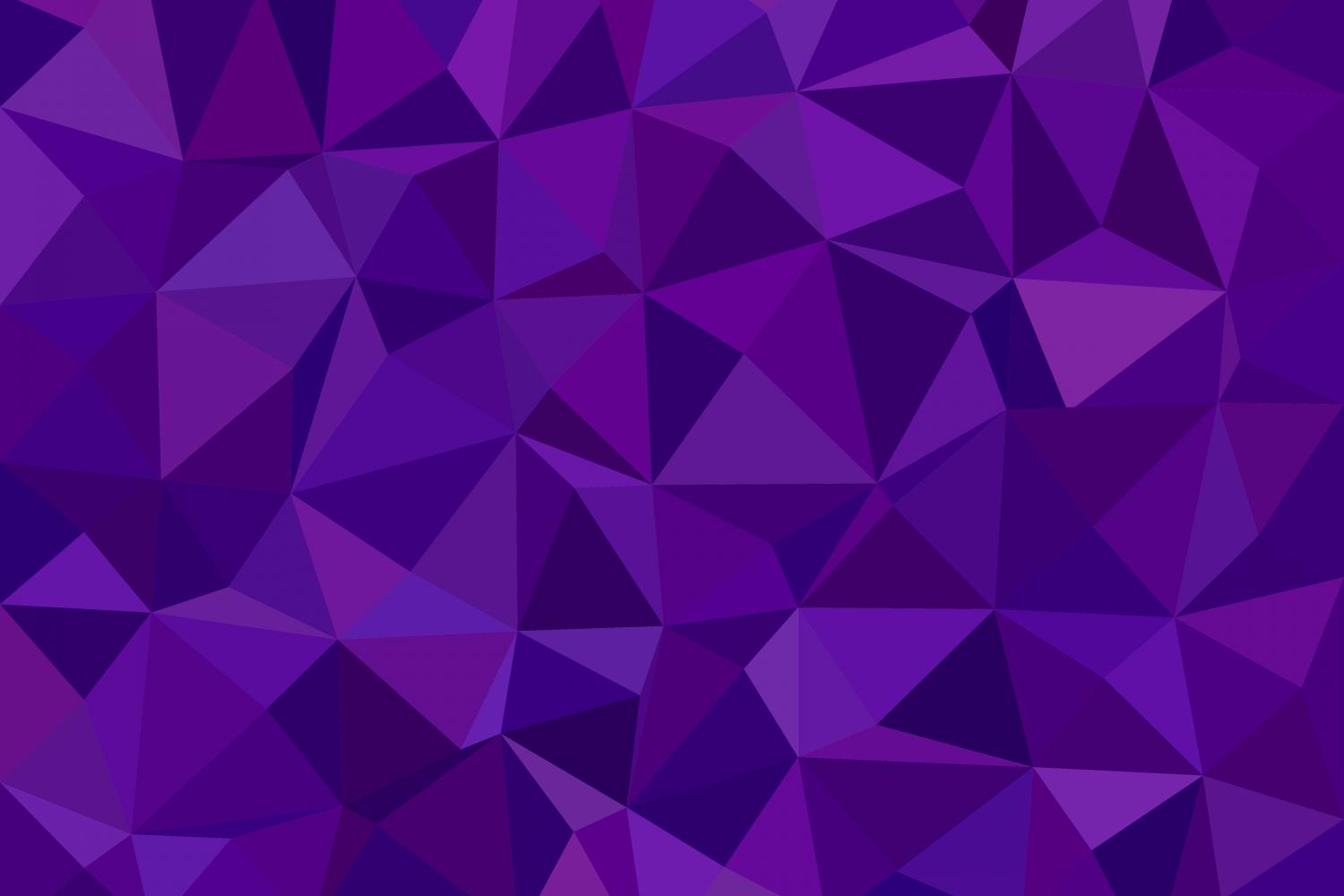 Purple Triangle Background