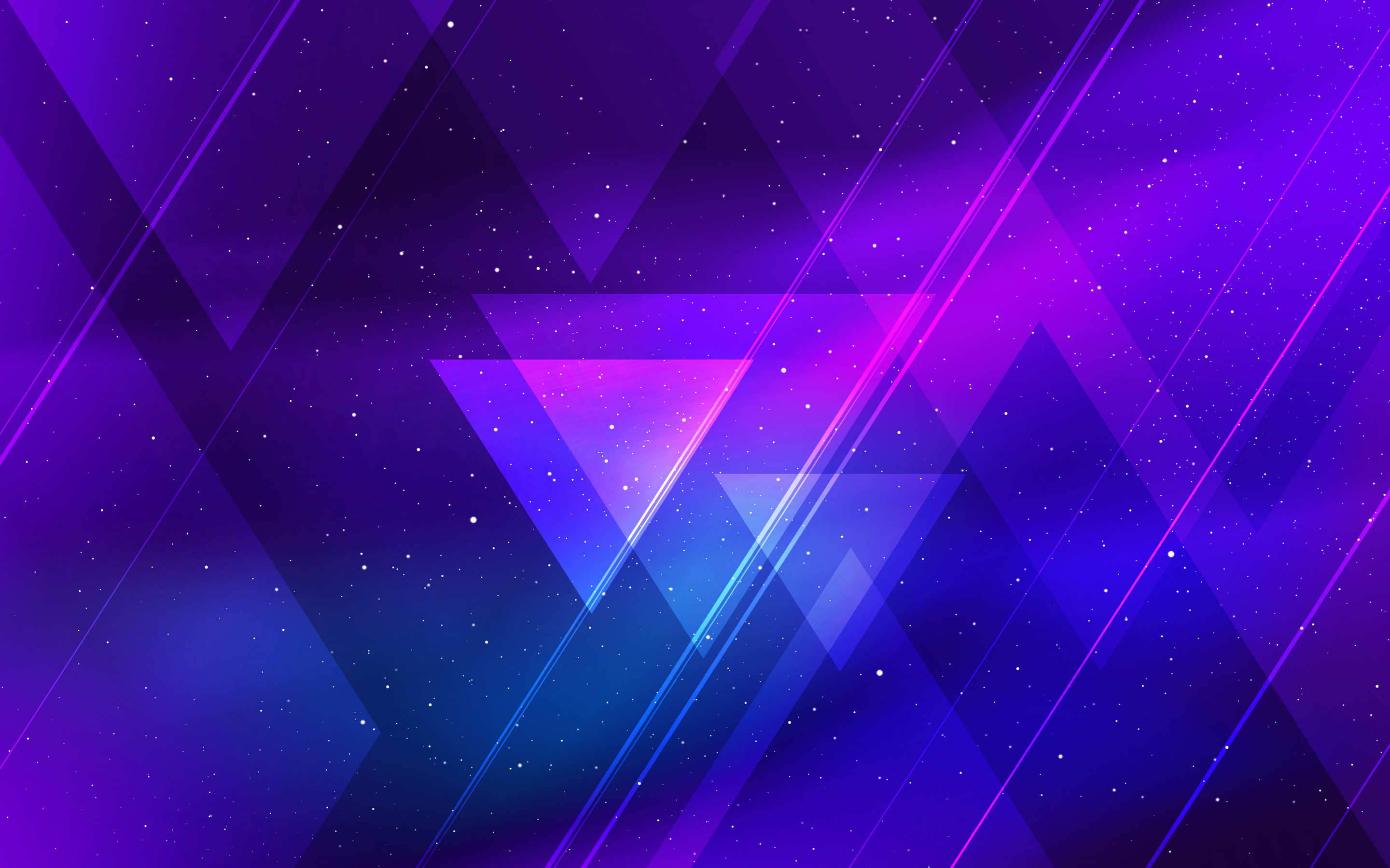 Purple Triangle Wallpapers