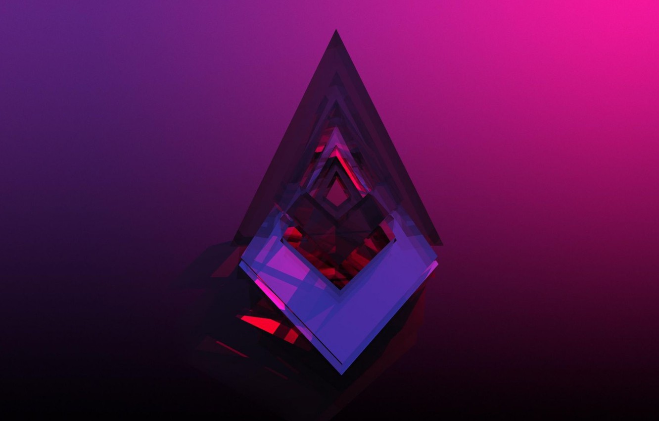 Purple Triangle Wallpapers