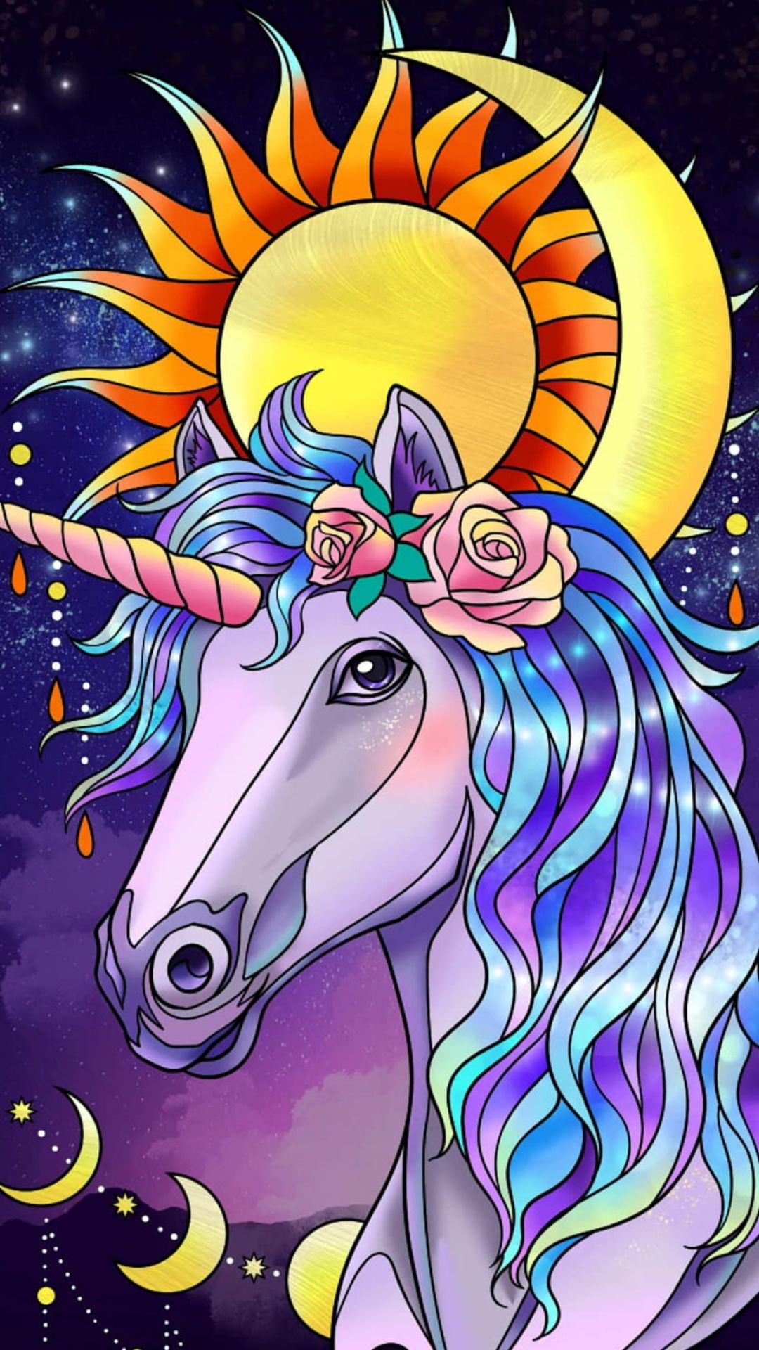 Purple Unicorn Wallpapers