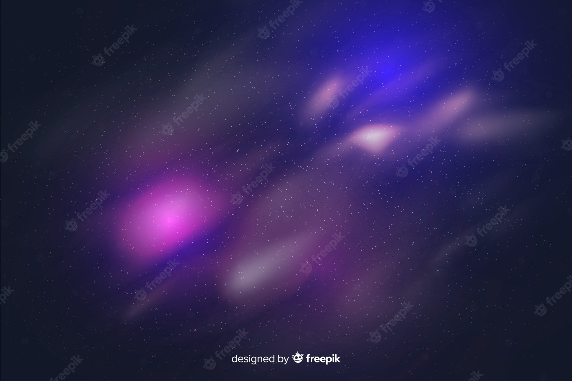 Purple Universe Background